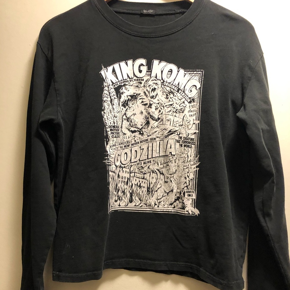 John Galt, King Kong graphic long sleeve, Medium